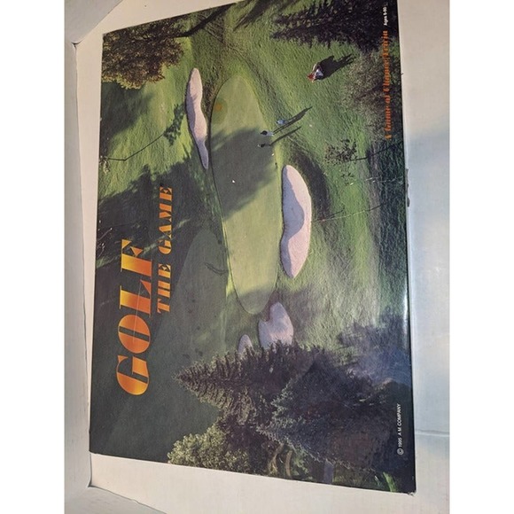 Vintage 1995 Golf The Game Board Game A M Company 1995 Complete Rare - Picture 8 of 9